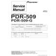 PIONEER PDR-509 Service Manual PIONEER PDR-509 Service Manual
