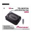 PIONEER TS-WX11A Owners Manual PIONEER TS-WX11A Owners Manual