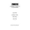 ZANUSSI ZCE7702X Owners Manual ZANUSSI ZCE7702X Owners Manual