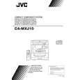 JVC CA-MXJ10E Owners Manual JVC CA-MXJ10E Owners Manual