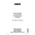 ZANUSSI ZT 1551 Owners Manual ZANUSSI ZT 1551 Owners Manual