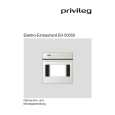 PRIVILEG EH50550 (B), 60134 Owners Manual PRIVILEG EH50550 (B), 60134 Owners Manual