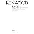 KENWOOD K-CD01 Owners Manual KENWOOD K-CD01 Owners Manual