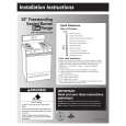 WHIRLPOOL YSF379LEKB1 Installation Manual WHIRLPOOL YSF379LEKB1 Installation Manual