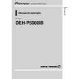 PIONEER DEH-P5980IB/XF/BR Owners Manual PIONEER DEH-P5980IB/XF/BR Owners Manual