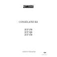 ZANUSSI ZCF320 Owners Manual ZANUSSI ZCF320 Owners Manual
