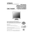 HITACHI CML174SXW Owners Manual HITACHI CML174SXW Owners Manual