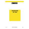 ZANUSSI ZDT5044 Owners Manual ZANUSSI ZDT5044 Owners Manual