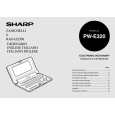 SHARP PWE320 Owners Manual SHARP PWE320 Owners Manual