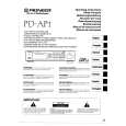 PIONEER PD-AP1 Owners Manual PIONEER PD-AP1 Owners Manual