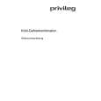 PRIVILEG 987.046-0/40760 Owners Manual PRIVILEG 987.046-0/40760 Owners Manual