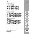 PIONEER XV-DV900 Owners Manual PIONEER XV-DV900 Owners Manual