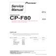 PIONEER CP-F80/SXTW/EW5 Service Manual PIONEER CP-F80/SXTW/EW5 Service Manual