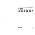 ZANUSSI RC456B Owners Manual ZANUSSI RC456B Owners Manual