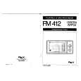 REX-ELECTROLUX FM412 Owners Manual REX-ELECTROLUX FM412 Owners Manual