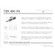 SENNHEISER GZK 460 PX Owners Manual SENNHEISER GZK 460 PX Owners Manual