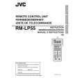 JVC RM-LP55 Owners Manual JVC RM-LP55 Owners Manual