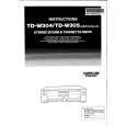 JVC TD-W304 Owners Manual JVC TD-W304 Owners Manual