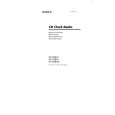 SONY ICF-CD610 Owners Manual SONY ICF-CD610 Owners Manual