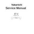 NAKAMICHI ST-2 Service Manual NAKAMICHI ST-2 Service Manual