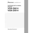 PIONEER VSX-D814-K/KUXJICA Owners Manual PIONEER VSX-D814-K/KUXJICA Owners Manual