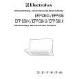 ELECTROLUX EFP636 Owners Manual ELECTROLUX EFP636 Owners Manual