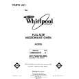 WHIRLPOOL MW8500XR0 Parts Catalog WHIRLPOOL MW8500XR0 Parts Catalog