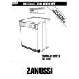 ZANUSSI TC450/A Owners Manual ZANUSSI TC450/A Owners Manual