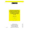 ZANUSSI FA832 Owners Manual ZANUSSI FA832 Owners Manual