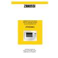 ZANUSSI ZM266GX Owners Manual ZANUSSI ZM266GX Owners Manual