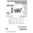 SONY CCD-TRV212 Owners Manual SONY CCD-TRV212 Owners Manual