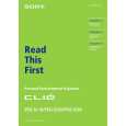 SONY PEGSL10RTF Owners Manual SONY PEGSL10RTF Owners Manual
