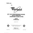 WHIRLPOOL SF3000SWN1 Parts Catalog WHIRLPOOL SF3000SWN1 Parts Catalog