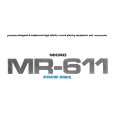 MICRO SEIKI MR-611 Owners Manual MICRO SEIKI MR-611 Owners Manual
