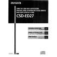 AIWA CSDED27 Owners Manual AIWA CSDED27 Owners Manual