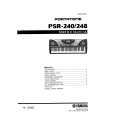 YAMAHA PSR-240 Service Manual YAMAHA PSR-240 Service Manual