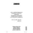 ZANUSSI ZK 21/6-1 BR Owners Manual ZANUSSI ZK 21/6-1 BR Owners Manual