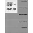YAMAHA CNR-80 Owners Manual YAMAHA CNR-80 Owners Manual