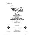 WHIRLPOOL SF3020SWW1 Parts Catalog WHIRLPOOL SF3020SWW1 Parts Catalog