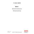 AEG S40340KGEX Owners Manual AEG S40340KGEX Owners Manual