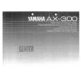 YAMAHA AX-300 Instrukcja Obsługi YAMAHA AX-300 Instrukcja Obsługi