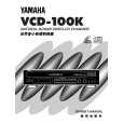 YAMAHA VCD-100K Instrukcja Obsługi YAMAHA VCD-100K Instrukcja Obsługi