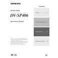 ONKYO DV-SP406 Owners Manual ONKYO DV-SP406 Owners Manual