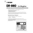 BOSS DR-880 Owners Manual BOSS DR-880 Owners Manual