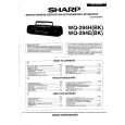 SHARP WQ294H Service Manual SHARP WQ294H Service Manual