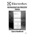 ELECTROLUX TR926AL Owners Manual ELECTROLUX TR926AL Owners Manual