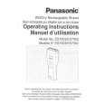 PANASONIC ES7002 Owners Manual PANASONIC ES7002 Owners Manual