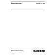 ZANKER SFX2400 Owners Manual ZANKER SFX2400 Owners Manual