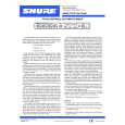 SHURE FP410 Owners Manual SHURE FP410 Owners Manual