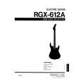 YAMAHA RGX612A Service Manual YAMAHA RGX612A Service Manual